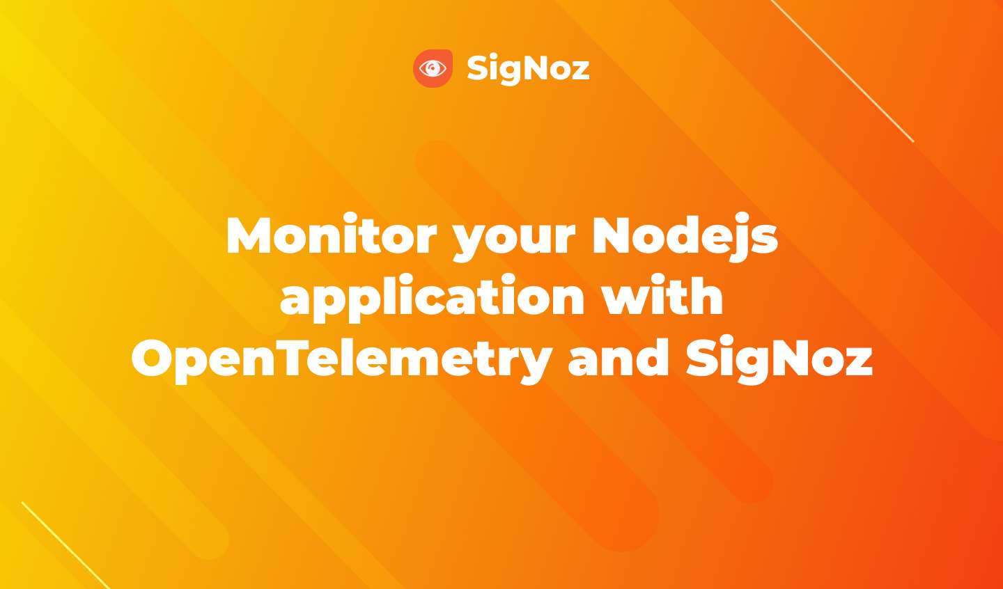 OpenTelemetry Nodejs Tutorial With A Sample Nodejs App 