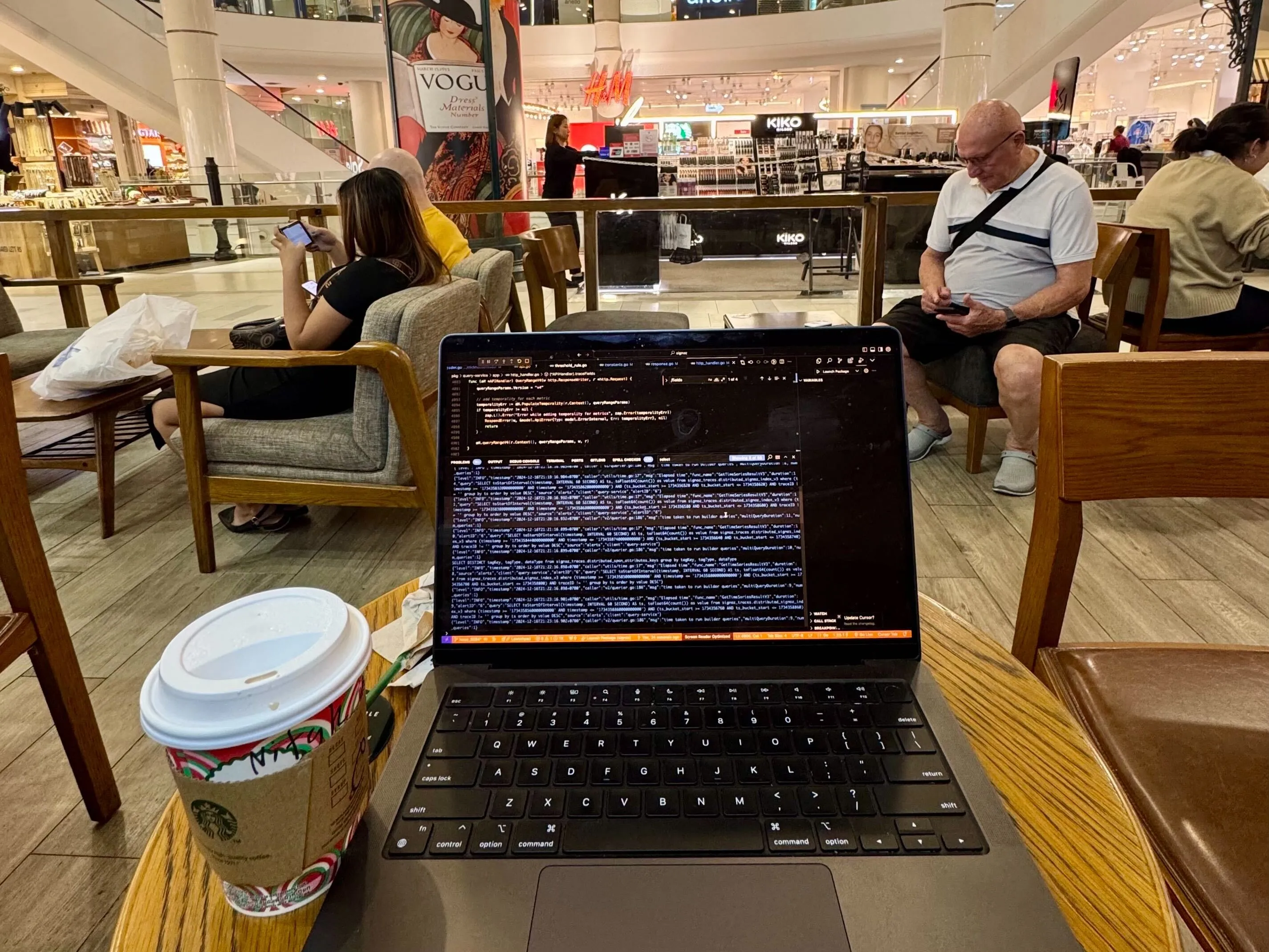 Working from Bangkok