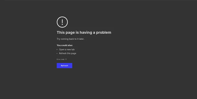 Browser breaking on loading a million div elements.