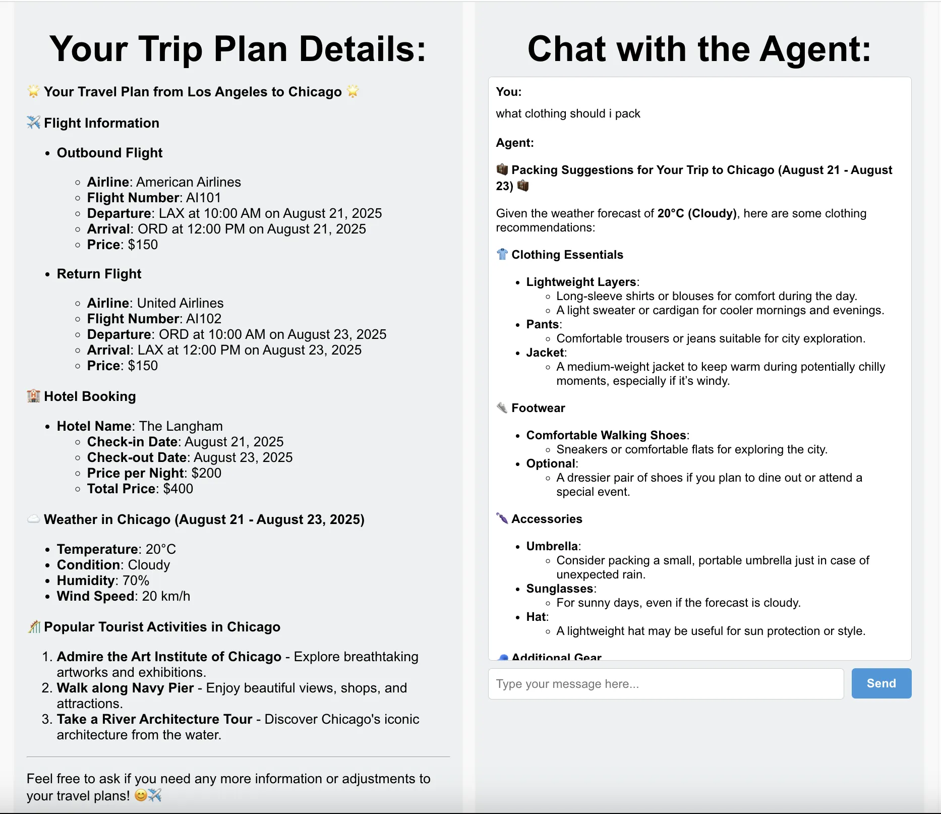 Agent App Chat