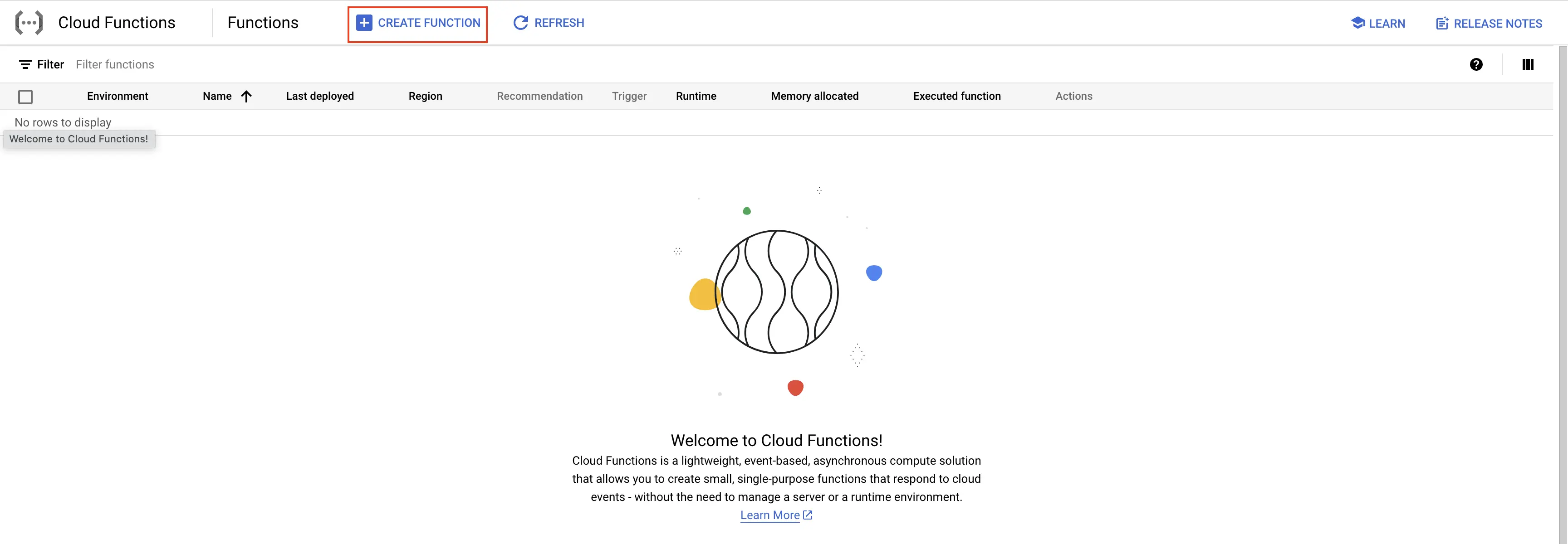 GCP Cloud Function