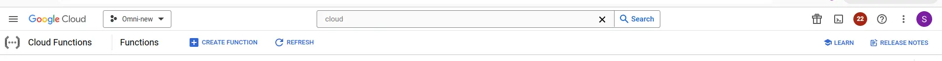 GCP Cloud Functions