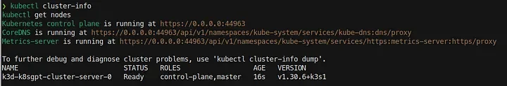 K3D nodes in ready state