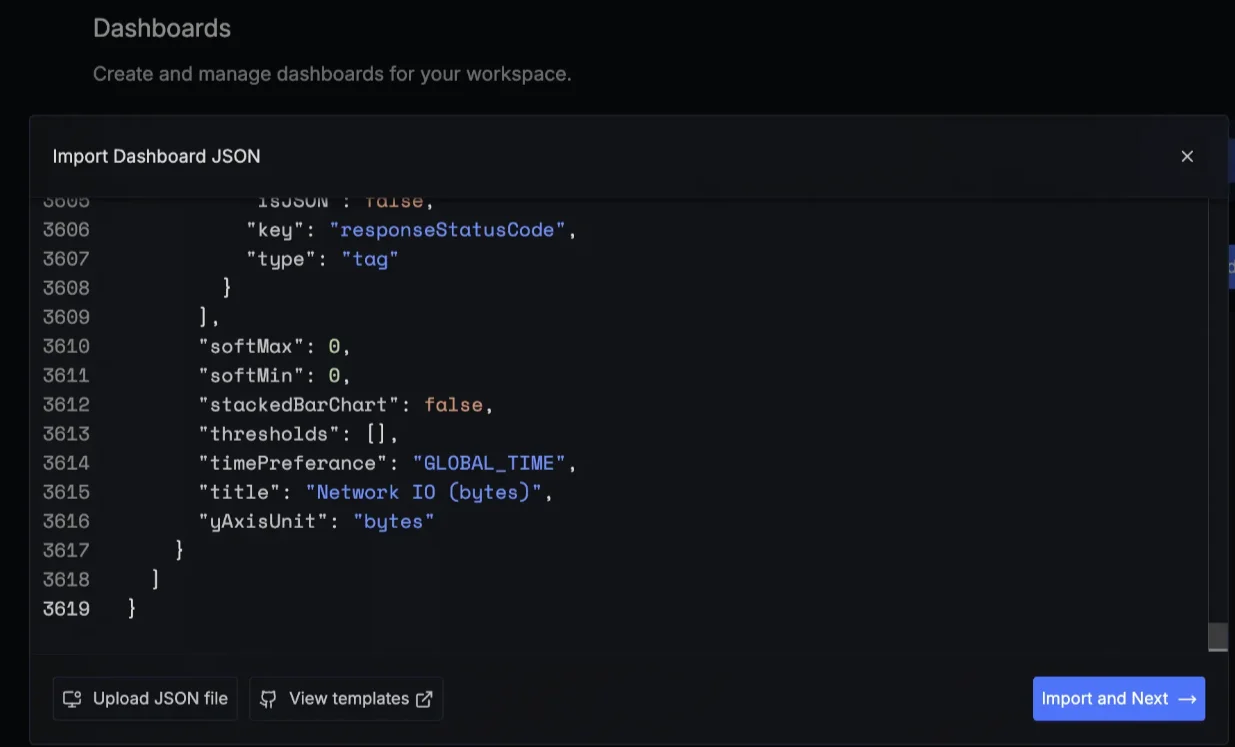 Importing JSON File