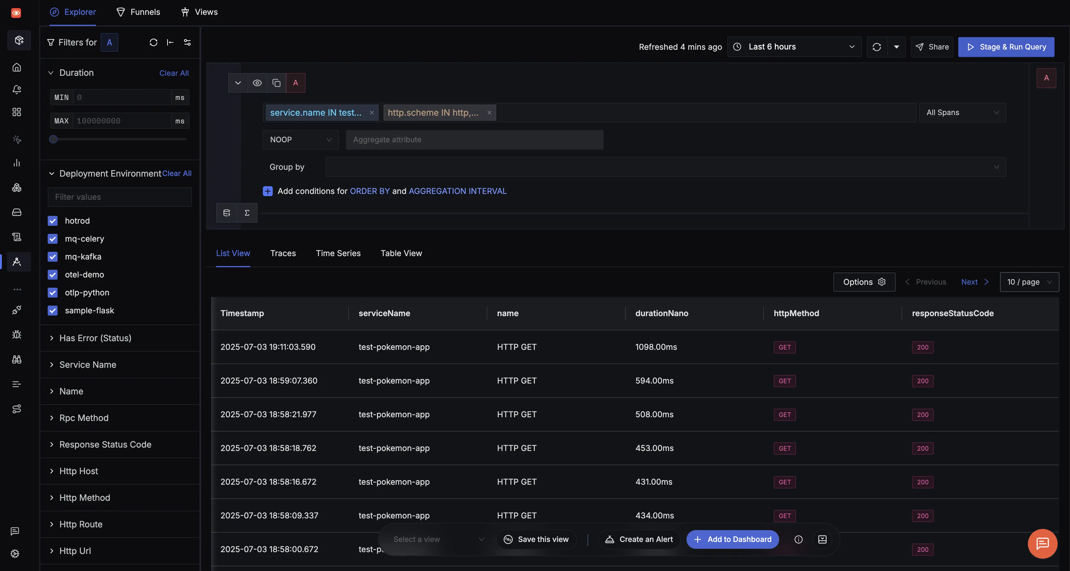 Viewing Network Calls